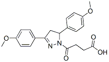 337482-89-0,4-[3,5-BIS-(4-METHOXY-PHENYL)-4,5-DIHYDRO-PYRAZOL-1-YL]-4-OXO-BUTYRIC ACID