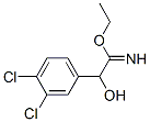 33821-45-3,Benzeneethanimidic  acid,  3,4-dichloro--alpha--hydroxy-,  ethyl  ester  (9CI)