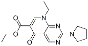 33836-43-0,ethyl 8-ethyl-5,8-dihydro-5-oxo-2-(pyrrolidinyl)pyrido[2,3-d]pyrimidine-6-carboxylate