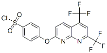 338412-09-2,Benzenesulfonyl chloride, 4-[[5,7-bis(trifluoromethyl)-1,8-naphthyridin-2-yl]oxy]- (9CI)