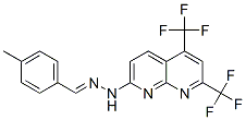 338962-11-1,Benzaldehyde, 4-methyl-, [5,7-bis(trifluoromethyl)-1,8-naphthyridin-2-yl]hydrazone (9CI)
