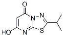 339012-62-3,5H-1,3,4-Thiadiazolo[3,2-a]pyrimidin-5-one, 7-hydroxy-2-(1-methylethyl)- (9CI)