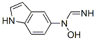 339070-70-1,Methanimidamide, N-hydroxy-N-1H-indol-5-yl- (9CI)