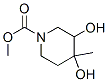 339366-37-9,1-Piperidinecarboxylic  acid,  3,4-dihydroxy-4-methyl-,  methyl  ester
