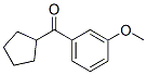 339549-67-6,CYCLOPENTYL 3-METHOXYPHENYL KETONE