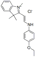 34074-98-1,2-[2-[(4-ethoxyphenyl)amino]vinyl]-1,3,3-trimethyl-3H-indolium chloride