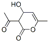 341009-70-9,2H-Pyran-2-one, 3-acetyl-3,4-dihydro-4-hydroxy-6-methyl- (9CI)