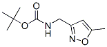 341030-45-3,Carbamic acid, [(5-methyl-3-isoxazolyl)methyl]-, 1,1-dimethylethyl ester (9CI)