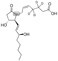 34210-10-1,9-OXO-11ALPHA-15S-DIHYDROXY-PROSTA-5Z,13E-DIEN-1-OIC-3,3,4,4-D4 ACID