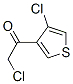 342402-24-8,Ethanone, 2-chloro-1-(4-chloro-3-thienyl)- (9CI)