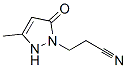 342402-64-6,1H-Pyrazole-1-propanenitrile, 2,5-dihydro-3-methyl-5-oxo- (9CI)