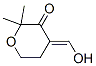 342402-68-0,2H-Pyran-3(4H)-one, dihydro-4-(hydroxymethylene)-2,2-dimethyl- (9CI)