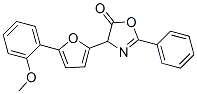 342413-04-1,5(4H)-Oxazolone,  4-[5-(2-methoxyphenyl)-2-furanyl]-2-phenyl-