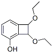 342424-14-0,Bicyclo[4.2.0]octa-1,3,5-trien-2-ol, 7,8-diethoxy- (9CI)