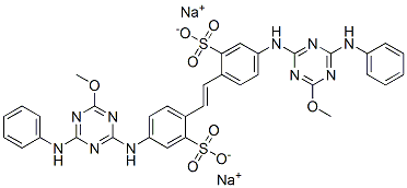 3426-43-5,Disodium 4,4'-bis[(4-anilino-6-methoxy-1,3,5-triazin-2-yl)amino]stilbene-2,2'-disulphonate