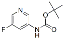 342603-20-7,Carbamic acid, (5-fluoro-3-pyridinyl)-, 1,1-dimethylethyl ester (9CI)