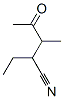342614-42-0,Pentanenitrile, 2-ethyl-3-methyl-4-oxo- (9CI)