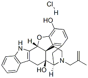 342884-62-2,(4BS,8R,8AS,14BR)-5,6,7,8,14,14B-HEXAHYDRO-7-(2-METHYL-2-PROPENYL)-4,8-METHANOBENZOFURO[2,3-A]PYRIDO[4,3-B]CARBAZOLE-1,8A(9H)-DIOL HYDROCHLORIDE