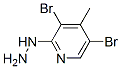 3430-30-6,3,5-DIBROMO-2-HYDRAZINO-4-METHYLPYRIDINE
