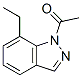 343773-69-3,1H-Indazole,  1-acetyl-7-ethyl-  (9CI)