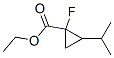 343867-06-1,Cyclopropanecarboxylic acid, 1-fluoro-2-(1-methylethyl)-, ethyl ester (9CI)