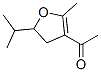 344296-33-9,Ethanone, 1-[4,5-dihydro-2-methyl-5-(1-methylethyl)-3-furanyl]- (9CI)
