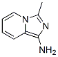 344327-06-6,Imidazo[1,5-a]pyridin-1-amine,3-methyl-