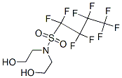 34455-00-0,1,1,2,2,3,3,4,4,4-nonafluoro-N,N-bis(2-hydroxyethyl)butane-1-sulphonamide