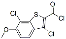 34576-80-2,3,7-DICHLORO-6-METHOXYBENZO[B]THIOPHENE-2-CARBONYL CHLORIDE