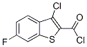 34576-83-5,3-CHLORO-6-FLUOROBENZOTHIOPHENE-2-CARBONYL CHLORIDE