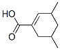 34599-22-9,1-Cyclohexene-1-carboxylic acid, 3,5-dimethyl- (9CI)