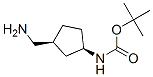 347185-71-1,Carbamic acid, [(1R,3S)-3-(aminomethyl)cyclopentyl]-, 1,1-dimethylethyl ester
