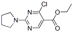 34750-25-9,ETHYL 4-CHLORO-2-(PYRROLIDIN-1-YL)PYRIMIDINE-5-CARBOXYLATE