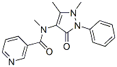34760-49-1,N-(2,3-dihydro-1,5-dimethyl-3-oxo-2-phenyl-1H-pyrazol-4-yl)-N-methylnicotinamide