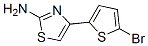 34801-14-4,4-(5-BROMO-2-THIENYL)-1,3-THIAZOL-2-AMINE