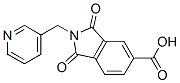 348125-25-7,1,3-DIOXO-2-PYRIDIN-3-YLMETHYL-2,3-DIHYDRO-1H-ISOINDOLE-5-CARBOXYLIC ACID