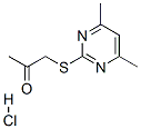 348138-15-8,1-[(4,6-DIMETHYL-2-PYRIMIDINYL)THIO]ACETONE HYDROCHLORIDE