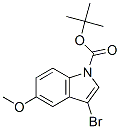 348640-11-9,3-BROMO-5-METHOXYINDOLE-1-CARBOXYLIC ACID TERT-BUTYL ESTER