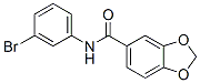 349114-14-3,N-(3-bromophenyl)-1,3-benzodioxole-5-carboxamide