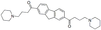 34927-63-4,1,1'-(9H-fluorene-2,7-diyl)bis(4-piperidinobutan-1-one)