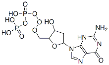 3493-09-2,[[5-(2-amino-6-oxo-3H-purin-9-yl)-3-hydroxy-oxolan-2-yl]methoxy-hydroxy-phosphoryl]oxyphosphonic acid