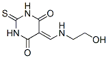 349486-72-2,4,6(1H,5H)-Pyrimidinedione, dihydro-5-[[(2-hydroxyethyl)amino]methylene]-2-thioxo- (9CI)