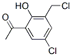 34987-36-5,1-(5-CHLORO-3-CHLOROMETHYL-2-HYDROXY-PHENYL)-ETHANONE