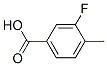 350-28-7,3-Fluoro-4-methylbenzoic acid