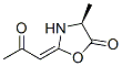 35006-45-2,5-Oxazolidinone,4-methyl-2-(2-oxopropylidene)-,[S-(E)]-(9CI)