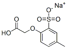 35038-81-4,sodium hydrogen (4-methylsulphonatophenoxy)acetate
