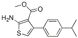 350990-20-4,2-AMINO-4-(4-ISOPROPYL-PHENYL)-THIOPHENE-3-CARBOXYLIC ACID METHYL ESTER
