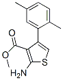 350990-26-0,2-AMINO-4-(2,5-DIMETHYLPHENYL)THIOPHENE-3-CARBOXYLIC ACID METHYL ESTER