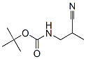 351029-70-4,Carbamic acid, (2-cyanopropyl)-, 1,1-dimethylethyl ester (9CI)