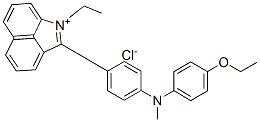 35114-09-1,2-[4-[(4-ethoxyphenyl)methylamino]phenyl]-1-ethylbenz[cd]indolium chloride